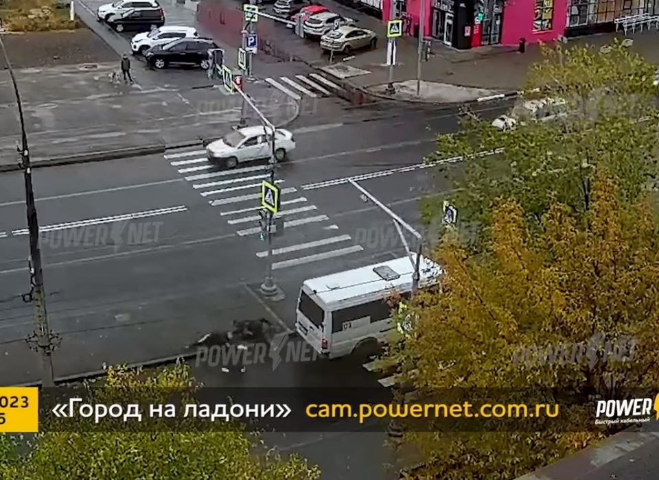 Под Волгоградом пешеходы подрались с водителем маршрутки
